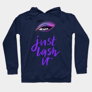 eyelashes Hoodie